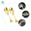 2 Chiếc Hoạt Hình Thìa Cá Dao Kéo Mini Khuấy Thìa Cà Phê Khuấy Thìa Cà Phê Mini Thìa Nhà Bếp Khoảng 13.3cm