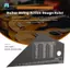 1 Máy Tính Thép Không Gỉ Fret Rocker Guitar Luthier Dụng Cụ Cho Đàn Guitar Cổ Ngón Tay