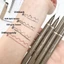 Bút kẻ mắt nâu đầu mảnh chống nước chống mồ hôi không lem lên màu mịn