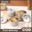 Doutie 1 / 3 / 5 Chiếc Bát Trứng Hấp Bằng Thép Không Gỉ Ramen Cơm Trái Cây Salad Stew Bát Có Nắp Cốc Canh Hộp Đựng Thực Phẩm Nhà Bếp Bộ Đồ Ăn VN