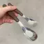 Doutie Thìa Inox Có Giả Hạt Gỗ Tay Cầm Nhà Bếp Bộ Đồ Ăn Ăn Bữa Tối Món Tráng Miệng Cơm Thìa Canh Tiện Ích VN
