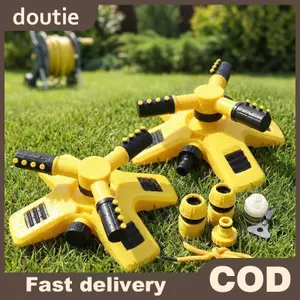 Máy phun nước bãi cỏ Doutie Hệ thống tưới nước tự động xoay 360 độ cho sân xanh Độ phủ sóng có thể điều chỉnh Cài đặt đơn giản VN