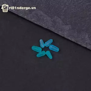 GE 100 Cái / lốc Chất Lượng Cao Silicon Không Gian Đậu Biển Cá Chép Bay Câu Cá Cao Su Xanh Hình Bầu Dục Nút Chặn Câu Cá Phao Câu Cá Bobber VN