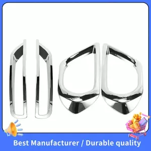 Dành Cho Forester Sj 2013-2016 Phía Trước Phía Sau Sương Mù Đèn Cản Sương Mù Chrome Bao Viền Viền Viền Phụ Kiện