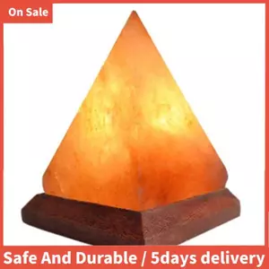 Đèn muối pha lê Himalaya USB Led Kim tự tháp Muối pha lê Đèn khí quyển