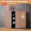 1X Gỗ Cao Su Khắc Đính Đồ Nội Thất Cổ Điển #H