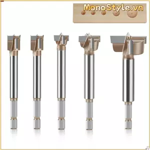 Mũi khoan bản lề MONOSTYLE, Mũi khoan đôi 10-25mm, Máy cắt lỗ ba lỗ cacbua vonfram