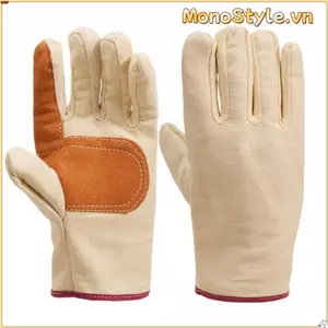 Găng tay hàn MONOSTYLE, Găng tay lao động vải dày, Găng tay cơ khí chịu nhiệt độ cao chịu mài mòn