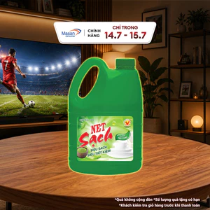 Nước rửa chén NET Sạch x chai x 3.8kg
