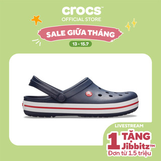 Giày Clog Unisex Crocs Crocband - Navy - 11016-410