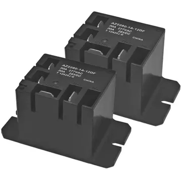 Bộ rơle máy nước nóng 983949 (2 gói) - Thay thế 12VDC 30A SPST cho máy nước nóng RV DSI - Tương thích với AZ280-1A-12D, Sử dụng cho máy lốc xoáy EET171ETWR0, GEQ9858JQ0 et