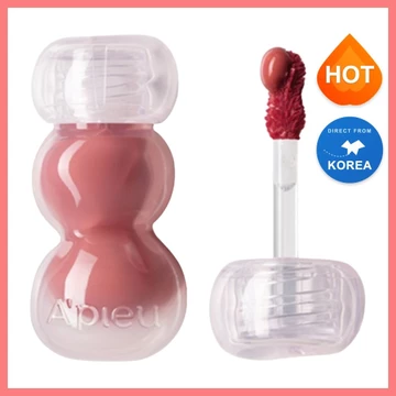 APIEU Jelly Tint 01 Peach Jelly 1pc/ Son bóng thạch Hàn Quốc màu đào tươi tắn/ Sản phẩm chính hãng từ Seoul Pick