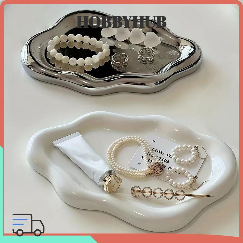 Khay đựng đồ trang sức HOBBYHUB Hình đám mây Đồng hồ / Chìa khóa sang trọng