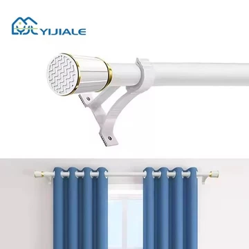 Thanh treo rèm tắm, thanh treo rèm có thể điều chỉnh độ dài, lắp đặt thanh treo rèm, không giới hạn về vị trí gắn trên tường, thanh treo rèm kiểu La Mã, giá đỡ rèm, thanh treo quần áo bằng thép không 