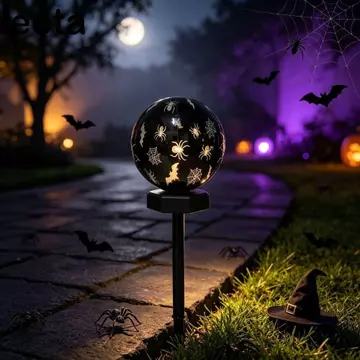 Đèn đường quả cầu năng lượng mặt trời LEOTA, Đèn lồng sàn hình cầu năng lượng mặt trời chống nước chạy bằng năng lượng mặt trời, Đèn cọc mặt đất Hình quả cầu IP Đèn cắm mặt đất năng lượng mặt trời ngo