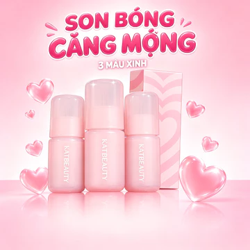 Son Bóng Pha Lê Thạch Gương Nước – Plumping Dưỡng Ẩm, Tint Màu, Chăm Sóc Môi Tự Nhiên