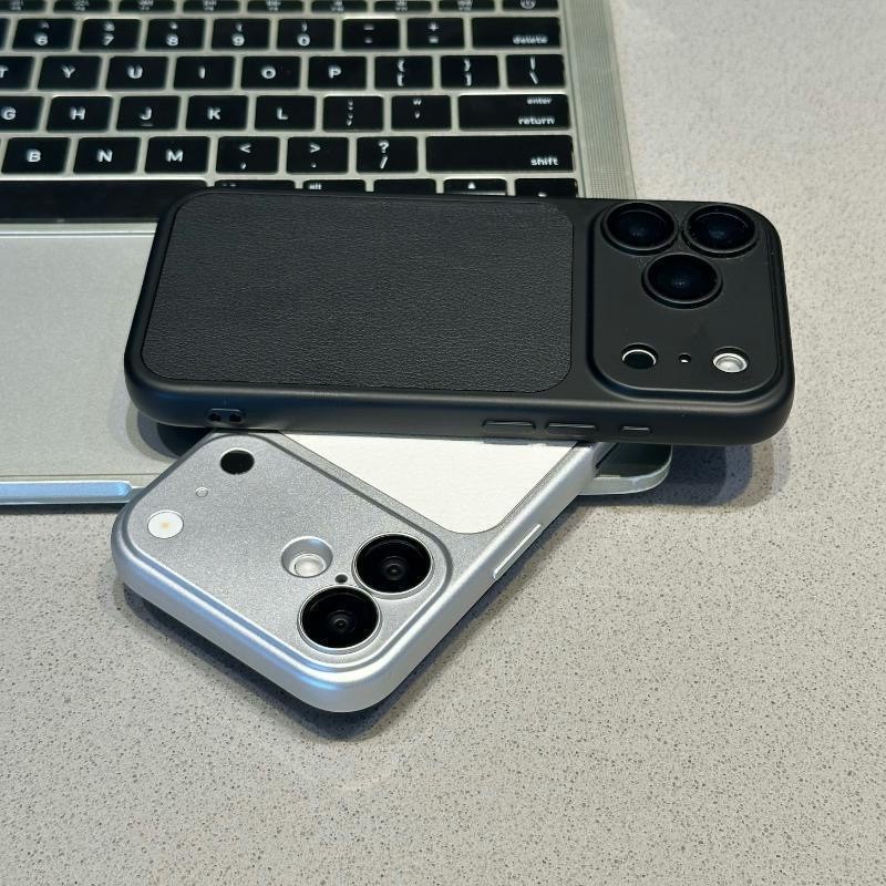Thay đổi sang iPhone 18 Pro Max cho 17 16 15 14 13 12 Pro Ốp lưng bảo vệ ống kính máy ảnh đầy đủ cove da mờ sang trọng chống sốc Mặt sau bảo vệ