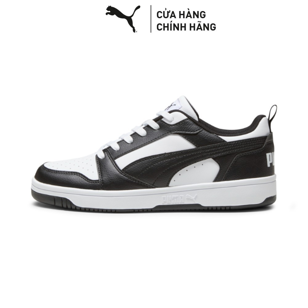 Giày Thời Trang PUMA Unisex Rebound V6 Low Sneakers Màu Trắng