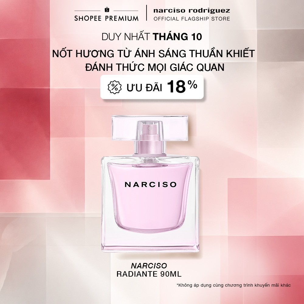 Nước Hoa nữ Narciso Rodriguez Narciso Eau De Parfum Radiante 90ml