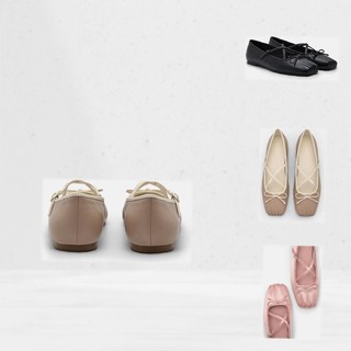 Giày PEDRO Nica Satin Ballerina Flats - PW1-66480114 chính hãng đủ bill