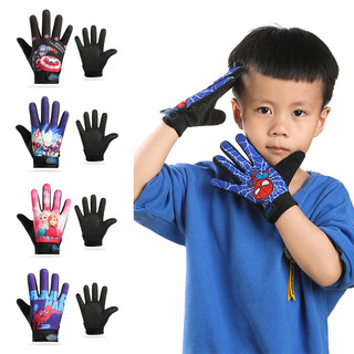 Găng tay lông cừu ấm áp cho bé từ 3 đến 9 tuổi, phù hợp đi xe đạp và chơi ngoài trời