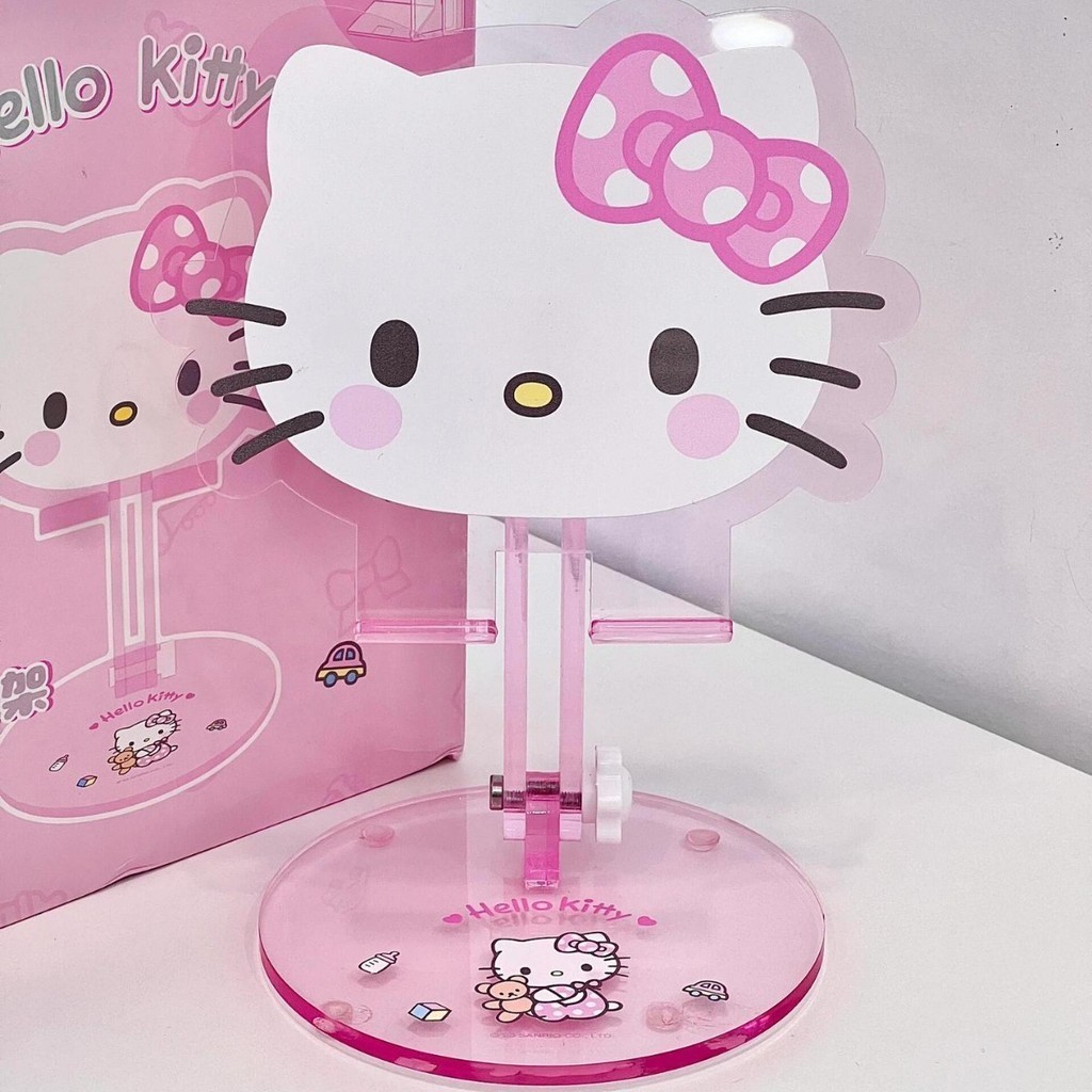 Giá Đỡ Điện Thoại Để Bàn Mèo Hello Kitty Dễ Thương Điều Chỉnh Được Độ Cao Decor Bàn Làm Việc