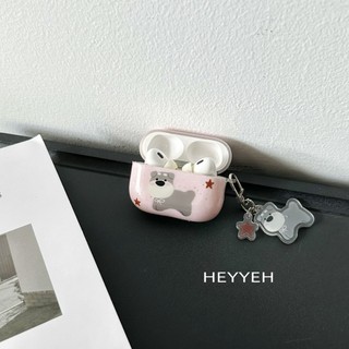 Ốp Lưng Cho AirPods Pro3 [2025] AirPods Pro2 Pro 4 3 2 1 Nữ Dễ Thương Ngôi Sao Hồng Puppy Chủ Nghĩa Tối Giản