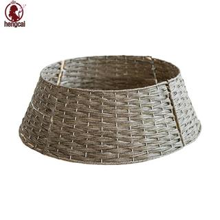 Váy cây thông Noel tròn - Trang trí giỏ cổ điển cho chân cây