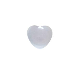 Giả Đá Quý Opal Màu Đào Hình Trái Tim Nhựa - Bộ Earrings & Mặt Dây Chuyền Thời Trang