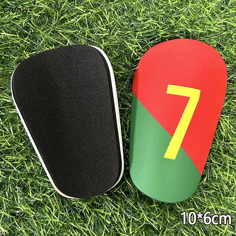 NDY 1 Cặp Bóng Đá Shin Pad Bảo Vệ Chân Chống Mài Mòn Chống Sốc Bảo Vệ Chân Huấn Luyện Shank Board N