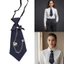 Yoo Durability Polyester Tie Phụ kiện nam hiện đại Cà vạt thời trang co giãn mềm mại