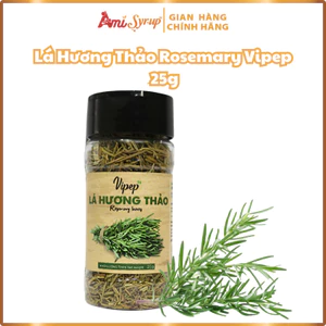 Lá Hương Thảo Rosemary Vipep 25g, Gia Vị Nấu Ăn Đậm Đà, Chuẩn Hương Vị Địa Trung Hải
