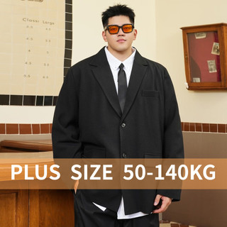 Áo khoác nam plus size 140kg, cổ điển phù hợp văn phòng