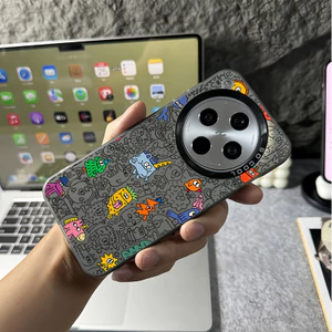 Ốp điện thoại cứng mờ siêu nhỏ "Forest Animal Monsters" cho Oppo Find X9 Ultra X9 Pro X8 Pro X7 Ultra Reno 15F 14F 13F 12F / A6 A6s A6t Pro Vỏ Oppo chống sốc viền mềm