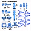 1 Bộ Trục Kim Loại Tàu Sân Bay Knuckle Cánh Tay Treo Cánh Tay Tấm Trượt Trục Cho 1 / 16 Traxxas Slash Summit E-Revo OP Nâng Cấp Phần Phụ Kiện