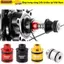 Trục Thru Xe Đạp BAMBOOB, Đen Đỏ Vàng Bạc Hợp Kim Nhôm Thru Trục Adapter, 15 đến 9mm / 12 đến 9mm Bộ Chuyển Đổi Phát Hành Nhanh Bánh Trước Hub