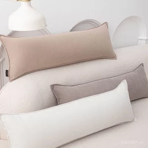 Dải Dài Gối Sofa Phòng Khách Thắt Lưng Gối Gối Hình Chữ Nhật Phòng Ngủ Đầu Giường Đệm Lưng Lớn Gối Đầu Gối SLQT