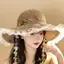 Siyuyan Mùa Hè Nhiều Màu Sắc Bướm Phối Ren Mũ Rơm Dành Cho Nữ Vành Rộng Chống Nắng Mũ Cho Bãi Biển Và Kỳ Nghỉ VN
