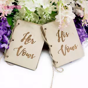 YOFFOR 2 Cái / bộ Gỗ Đạo Cụ Chụp Ảnh Đảng Cung Cấp Thủ Công Handmade Trang Trí Đám Cưới