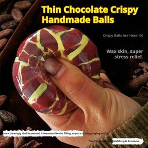 Bóng Căng Thẳng Giảm Căng Thẳng Fidget Đồ Chơi Sắc Nét Handmade Bóng Giải Nén Đồ Chơi Điều Khiển Âm Thanh Chậm Sáp Bóp Đồ Chơi