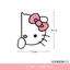 Dễ Thương Peeking kitty Cat Probe Anime Hoạt Hình Dán Xe Ô Tô Sáng Tạo Độc Đáo Xe Chống Thấm Nước Dán