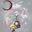 HT3 Demon Slayer Acrylic Móc Khóa Anime Tomioka Giyuu Kanroji Mitsuri Mặt Dây Chuyền Cho Ba Lô Túi & Chìa Khóa TH3