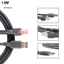 < CarFashion > Cáp USB 20 A Nam sang RJ45 tốc độ cao 18m cho máy quét mã vạch biểu tượng LS2208