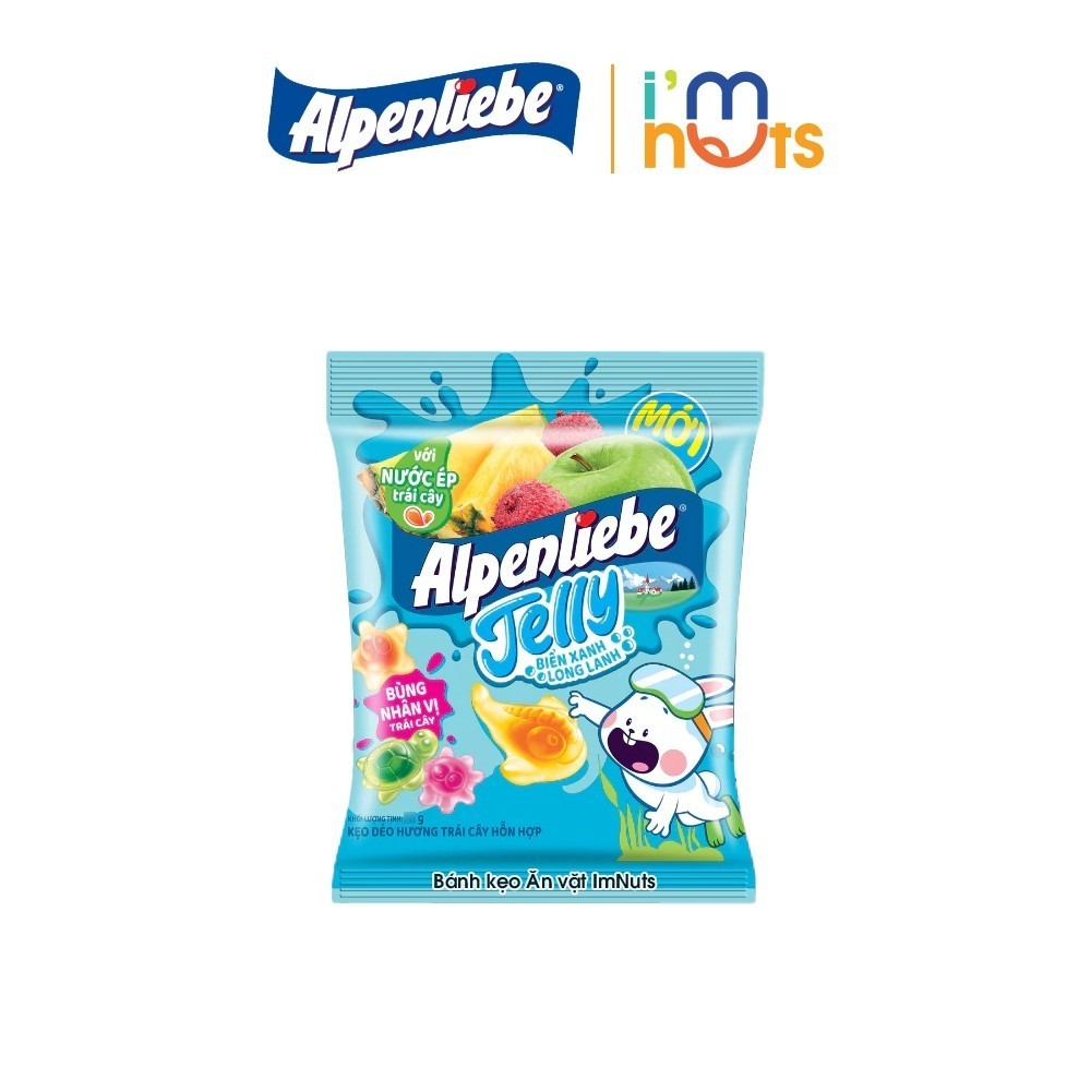 Combo Kẹo Dẻo Trái Cây 5 Gói Chupa Chups, Alpenliebe Jelly - Date Mới