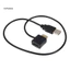 < CarFashion > Đầu nối nam sang nữ tương thích HDMI Bộ mở rộng bộ chia cáp sạc USB 20