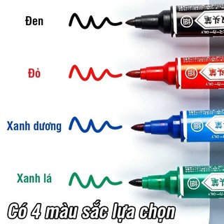 Bút Lông Dầu Dung Lượng Lớn, Mực Đậm, Không Xóa Được, Đánh Dấu Sản Phẩm, Viết Trên Nhựa Tốt