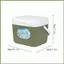 Ice Ngực Cooler 5L Hộp Cách Nhiệt Chống Rò Rỉ Dã Ngoại Hộp Làm Mát Đá Ngực Cho Thực Phẩm Nước Bia Uống Chai Ngoài Trời kouvn