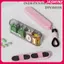 JASMINE 1 Hộp Đựng Thuốc Nhỏ, Hộp Đựng Thuốc Di Động, Hộp Đựng Thuốc Cho Nhà Thơ 4 Phần, Hộp Đựng Thuốc Du Lịch Dailypact JASMINE