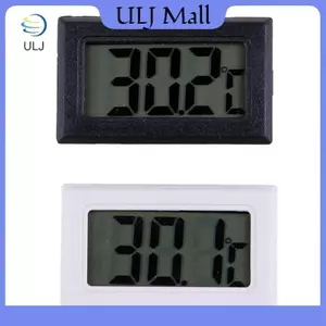 ULJ 1Pc Máy đo độ ẩm nhiệt độ LCD kỹ thuật số Mini Nhiệt kế Máy đo độ ẩm trong nhà.