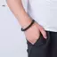 JULYHOT Thời Trang Tròn Obsidian Đá Chăm Sóc Sức Khỏe Vòng Tay Chăm Sóc Sức Khỏe Massivedeals
